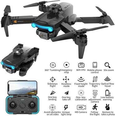 Dronovi: Dron A8 Pro 4k Hd + dve baterije 30min Dron sa 4K HD kamerom — 4