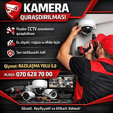 Digər xidmətlər: Təhlükəsizlik sistemləri | Müşahidə kameraları | Quraşdırılma — 1