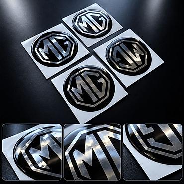 usb za kola: MG Nalepnice za Felne 90 mm – Set 4 Kom -MG Logo- 2874 MG Nalepnice — 2
