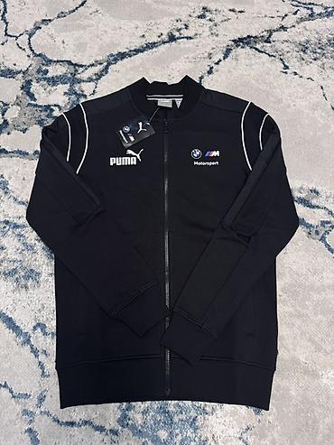 Личные вещи: Мужская толстовка, S, Puma, Новый, цвет - Черный, Платная доставка, Самовывоз — 1