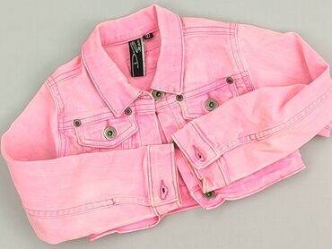 Children's jeans jacket, 7 years, 116-122 cm, condition - Very good