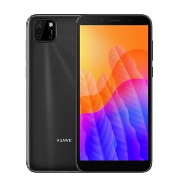 андроид хуавей: Huawei Y5p, Б/у, 32 ГБ, цвет - Черный, 2 SIM