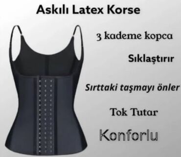 qarin sixan bandaj: Original Latex Koja L razmer Ag rengi 70 azn alinib 45m satilir az