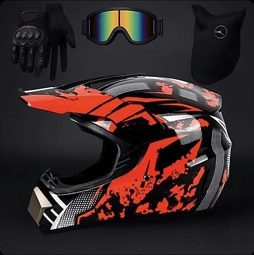 lil solid ez onlajn: Komplet za off-road/motokros vožnju – kaciga + naočare + rukavice + — 1