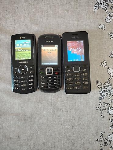 Klassik düyməli telefonlar Nokia Samsung Orginal Telidi Tam işlek