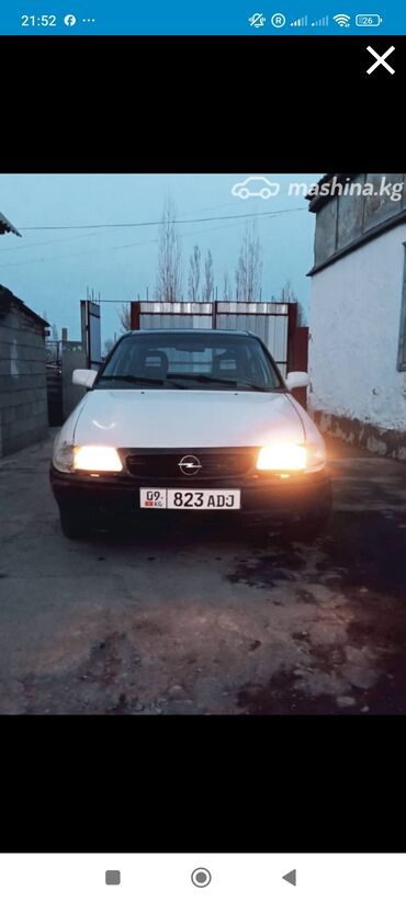 чехол на авто бишкек: Opel Astra: 1995 г., 1.6 л, Автомат, Бензин, Купе