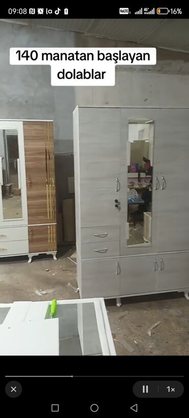 Dolablar: Açılan, 3 qapılı Düz dolab, Qarderob, paltar dolabı -da lalafo.az — 17 Dolablar: Açılan, 3 qapılı Düz dolab, Qarderob, paltar dolabı — 17