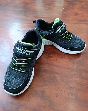 Детская обувь: Цвет - Серый Кроссовки, Skechers, Размер: 35, Унисекс — 2