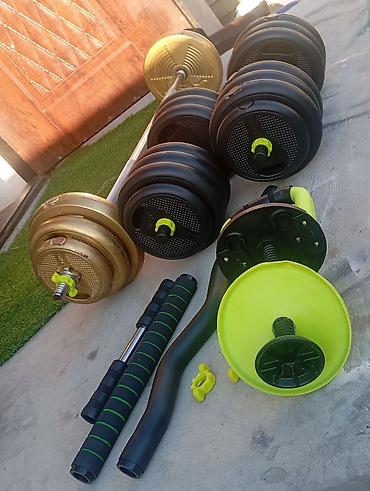 Ştanqlar və ştanq diskləri: Ştanq, Çəki: 65 kq, Yeni — 12