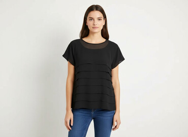 modne bluzki plus size: Жіноча блуза, розмір M