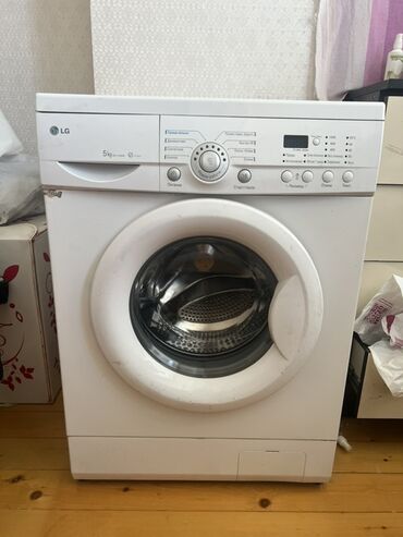 Boşqablar: Paltaryuyan maşın LG, 5 kq, Avtomat, Qurutmasız