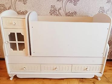 klass mebel: Oğlan və qız üçün, İşlənmiş, Çarpayı, Bazasız, Matras ilə, Siyirməli — 1