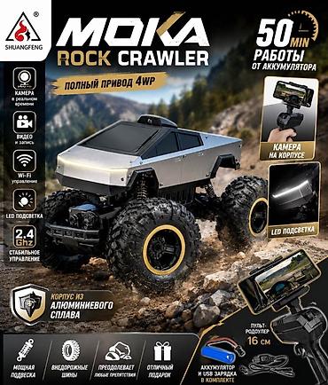 Радиоуправляемая машинка MOKA ROCK CRAWLER TESLA — это мощный и