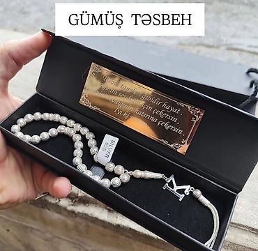 bijuterya: Gumus Tesbeh - qram - 11 AzN — 6
