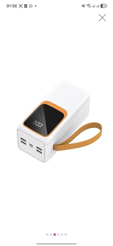 mosmo sage 50000: Məhsul: Portativ enerji bloku (powerbank) – çoxportlu, LED göstəricili — 2