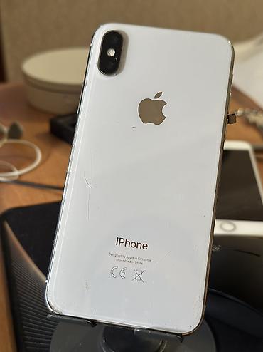 IPhone X, 64 GB, Desert Titanium, Qırıq, Face ID