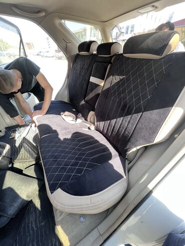 Чехлы и накидки на сиденья: Чехлы Кожаные, Daewoo, Новый, Самовывоз — 4