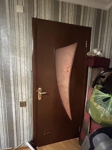 mdf panel: Mebelli otaq qapıları – dekorativ şüşə panelli - Material: ağac — 3