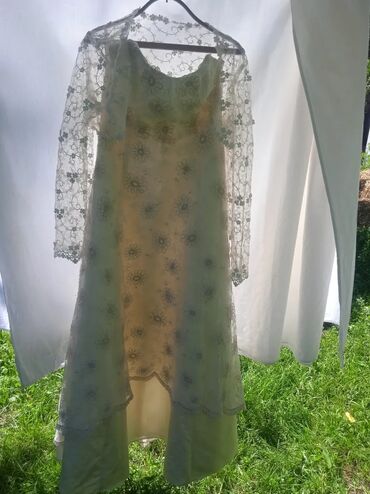 эксклюзивные свадебные платья: Свадебное платье, 2XL (EU 44), Винтажный стиль, Кружево, Б/у