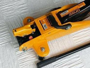 ferrex kompresor: Hidraulični niskoprofilni dizalica na točkiće – DINGQI Horizontal Jack — 6