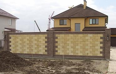 Пескоблок: Пескоблок Рваный, Заборный, 190x190x390, Платная доставка, Самовывоз — 6