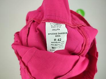 spodnie bbl: Julipa, Spodnie materiałowe damskie, rozmiar XL — 5
