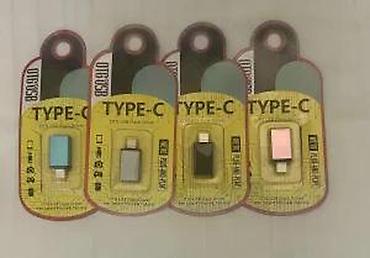 Druga oprema za računare i laptopove: Adapter OTG Type-C muški na USB ženski 3.0 utičnica NOVO. Opis — 21