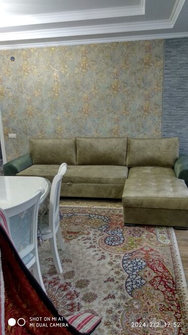 диван купить бишкек: Угловой диван, цвет - Зеленый, Новый