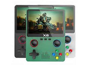 retro konsol: Kateqoriya: Game box Brend: No Brand Ad adı: Game Box x6 Qiymət: 94 — 1