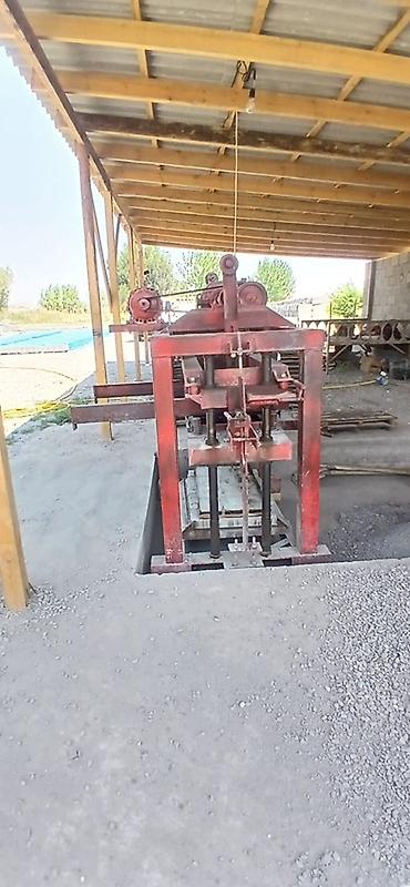 Производство пескоблоков: Аппарат сатылат азыр кундо иштеп жатат 160 штук поддону менен — 3