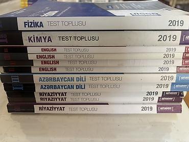 Testlər: Məhsul: Abituriyent “Test Toplusu” kitabları dəsti. Şəkildə görülən — 4