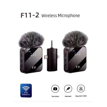 сотовый телефон fly ezzy 5: Tiktok ve cekiliw ucun wirless microphone