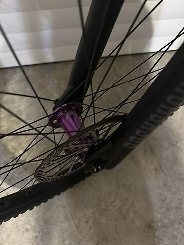 velosiped 3 teker: Təcili satılır! Rama full bike,cüt hassns,arxa tormoz MT200, rul və — 5