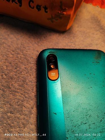 android box: Redmi, Redmi 9A, Б/у, 64 ГБ, цвет - Зеленый, 2 SIM — 3