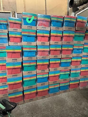 Пластиковые ящики/контейнеры AKSU PLASTIK - Прочные универсальные at lalafo.kg Пластиковые ящики/контейнеры AKSU PLASTIK - Прочные универсальные