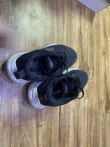 forerunner 965: Мужские кроссовки, 36, Skechers, Б/у, цвет - Черный, Самовывоз — 2