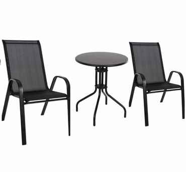 Baštenski set Sto - metalna konstrukcija Prečnik 60cm -Dimenzije
