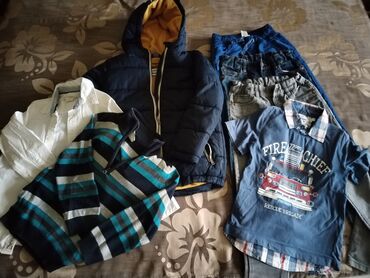 vrecaste farmerke: Bundle: Jeans, Jackets, T-shirts, For boys, age: 7-8 years