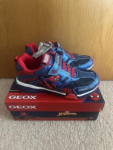 Детская обувь: Детские кроссовки Geox x Marvel Spider‑Man с подсветкой, без коробки — 2