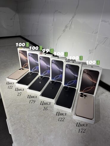 карманый вай фай: IPhone 16 Pro Max, Б/у, 256 ГБ, Black Titanium, Коробка, 100 %