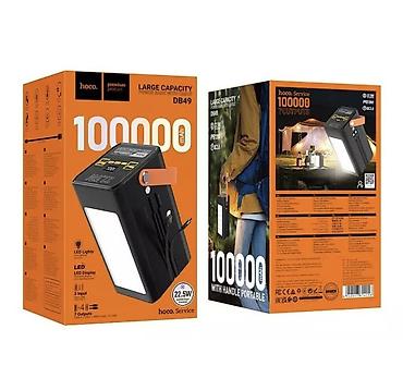 power bank hoco: Power Bank hoco DB49 100000 mAh - Емкость: 100000 mAh - Мощность — 10