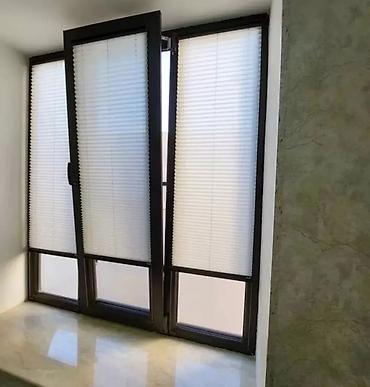 Jalüzlər: Plisse pərdə sistemi - Qapı və pəncərələr üçün modern plisse pərdələr — 3