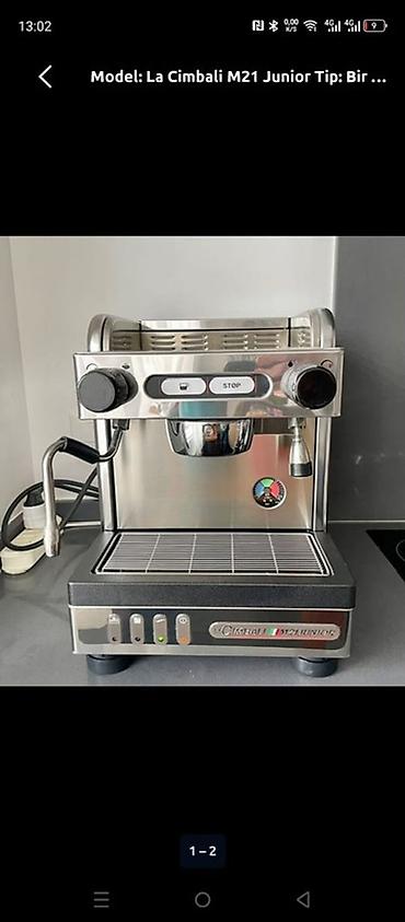 La Cimbali M21 Junior – peşəkar 1 qollu espresso maşını - COX