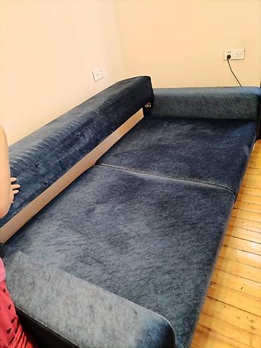 modeyra mebel: Divan, İşlənmiş, Açılan, Vеlur parça — 3