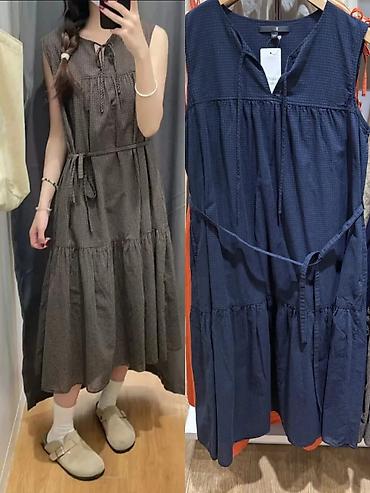 Повседневные платья: Женская одежда в стиле casual и smart-casual - Длинные безрукавные — 6