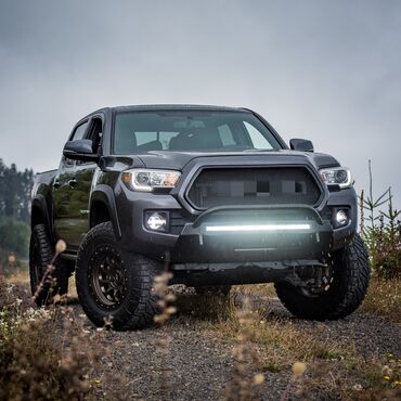 tayota tacoma: Алдыңкы Бампер Toyota 2019 г., Жаңы, түсү - Кара, Аналог