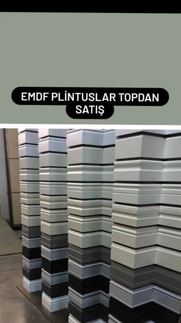 asma tavan metbex ucun: EMDF plintuslar – topdan satış. - Material: sıxılma dərəcəsi yüksək