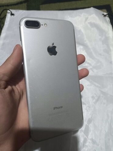 сколько стоит самый дешёвый игровой ноутбук: IPhone 7 Plus, Колдонулган, 64 ГБ, Күмүш, Каптама, 100 %