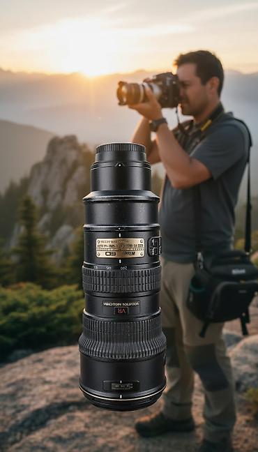 фото можно: Продаю объективы Nikkor: 	•	24–70 мм — отличное состояние 60 тыс — 2