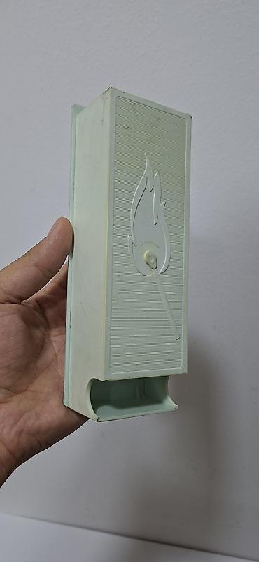 divar bralari: Divar üçün kibrit qutusu dispenseri/saxlacı - Material: sərt plastik — 3